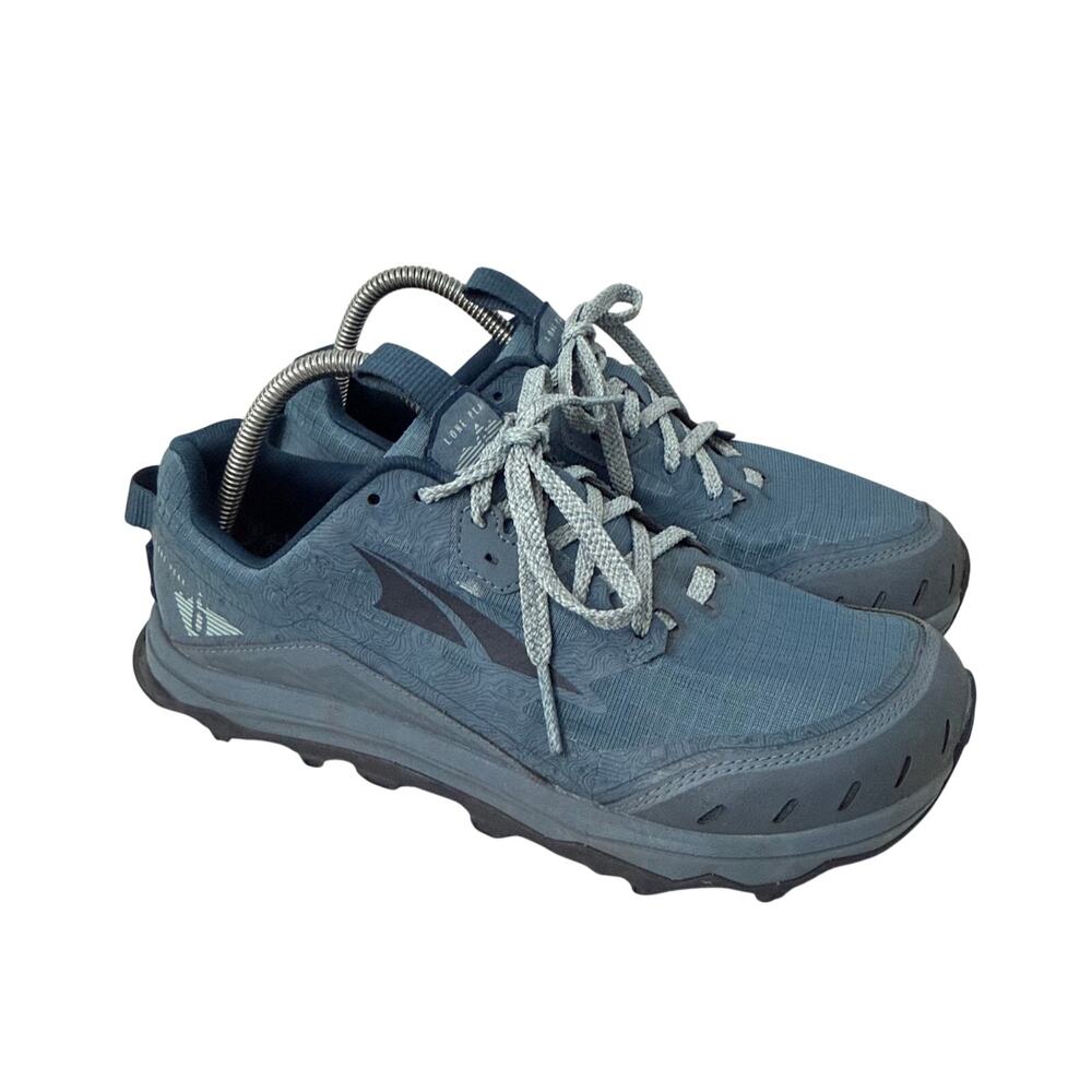 Altra Lone Peak 6 Shoes Womens Size 9 Wide Blue Trail Running